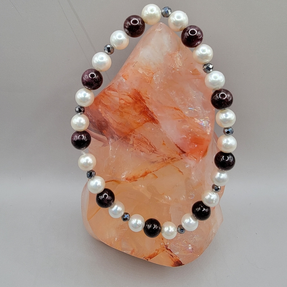 Crystal and Gemstone Bracelet